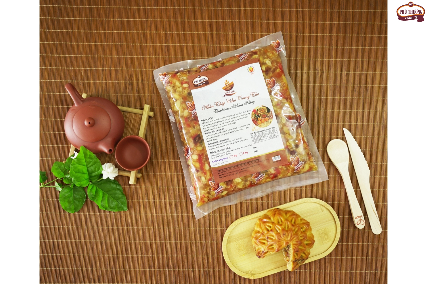 NHÂN THẬP CẨM TRUNG THU ( NHÂN MẶN )